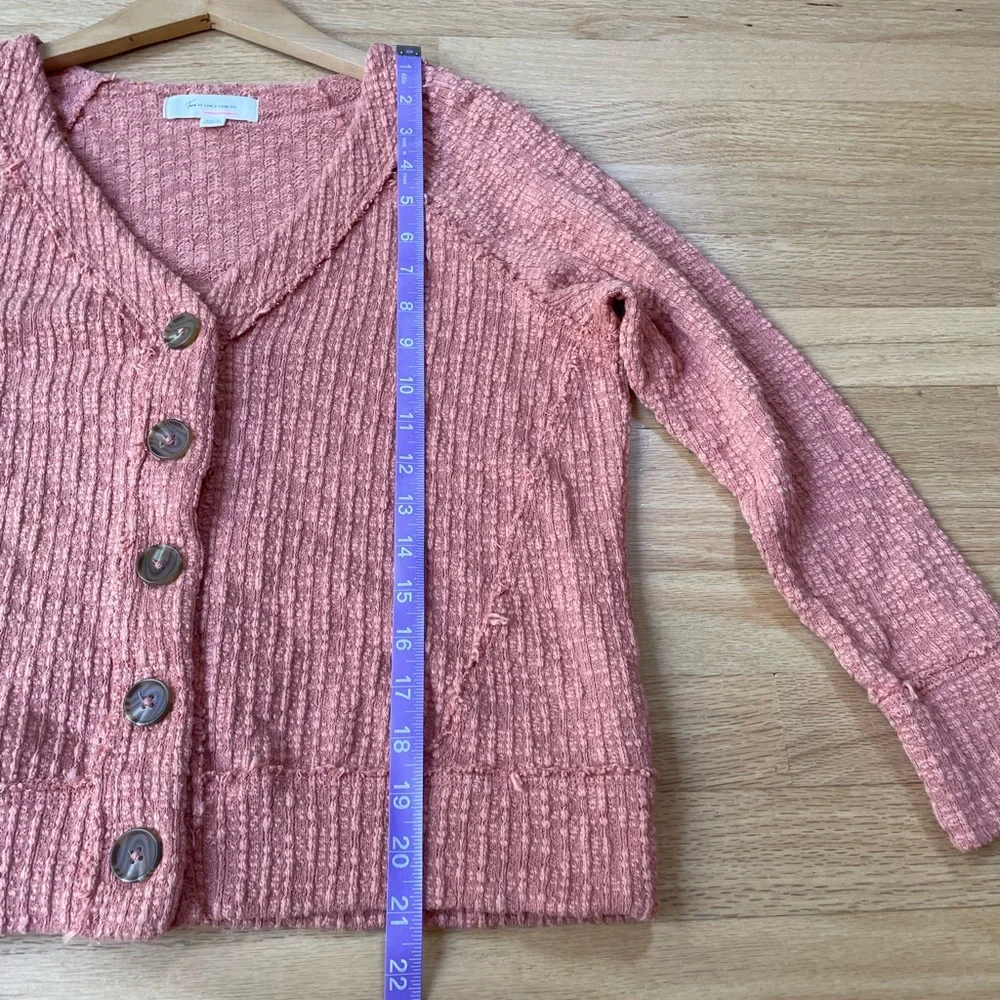 Two by Vince Camuto Long Sleeve Button Up Cardigan Sweater Size Small - Picture 9 of 9